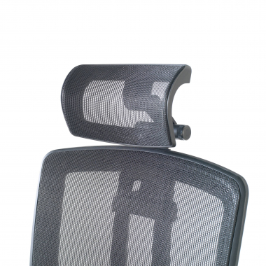 burostuhl schwarz mit kopfstutze netz netzstoff 4d verstellbare armlehnen lordosenstutze kopfstutze 10