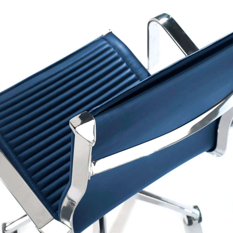 Bürostuhl design Brenton, Stahlrahmen, hohe Rückenlehne 210202 - (Outlet)