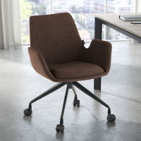 Drehstuhl Glamm, mit Rollen, Robust