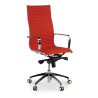 Design Bürostuhl Brenton, Stahlrahmen, hohe Rückenlehne