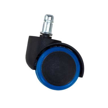 rolle fur burostuhle blau 11x50mm gaming 3