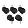 Rollensatz Gaming, 11x50mm, Gummiprofil