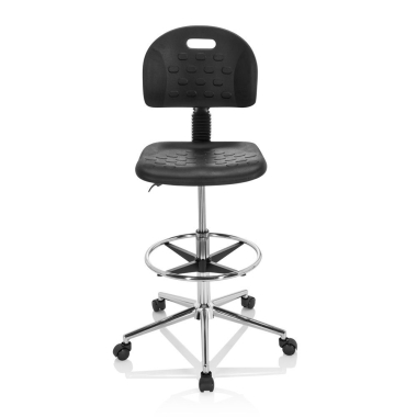 arbeitshocker schwarz hocker kunststoff ohne armlehnen 3