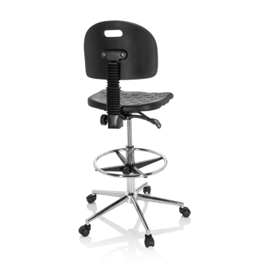 arbeitshocker schwarz hocker kunststoff ohne armlehnen 6