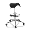 Arbeitshocker Maxwork, ergonomisch, sattelförmiger Sitz
