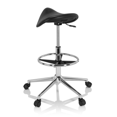 arbeitshocker schwarz ergonomisch kunststoff ohne armlehnen 7