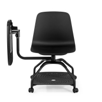 Stuhl mit schreibplatte Step, Ausbildung, 360º drehbar
