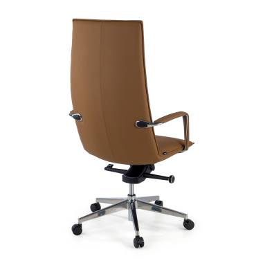 chefsessel beige hamilton kunstleder feste armlehnen 6