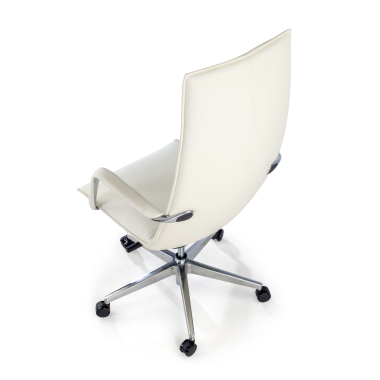 chefsessel weiss hamilton kunstleder feste armlehnen 8