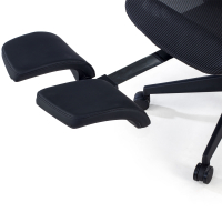 Ergonomischer Bürostuhl mit Fußstütze Balance Pro, 3D-Armlehnen