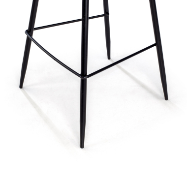 burohocker grau giselle stoff gepolsterte armlehnen 9