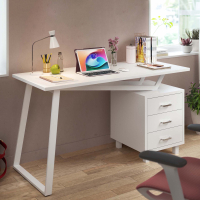 Design-Schreibtisch Orbit mit Schubladen