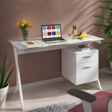 burotisch weiss oasis 2