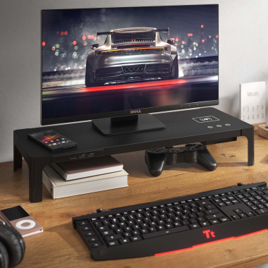 monitorstander schwarz eon 2