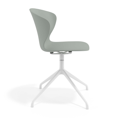 besprechungsstuhl weiss anthrazit pyramidenbasis kunststoff feste armlehnen 3