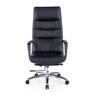 chefsessel schwarz goteborg naturleder feste armlehnen 3