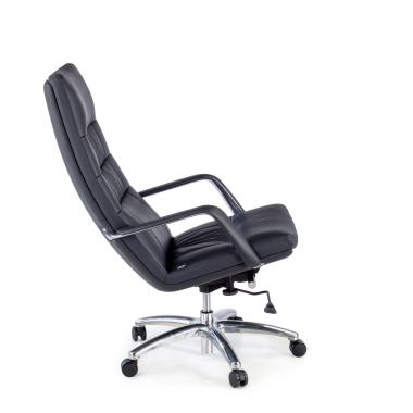 chefsessel schwarz goteborg naturleder feste armlehnen 7