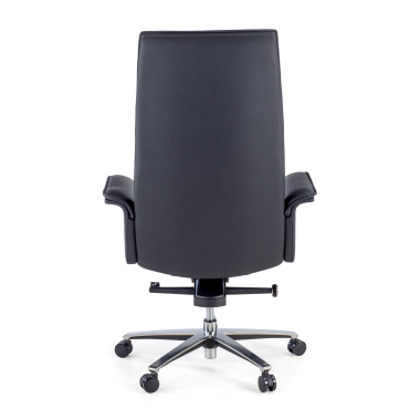 chefsessel schwarz essen naturleder feste armlehnen 9