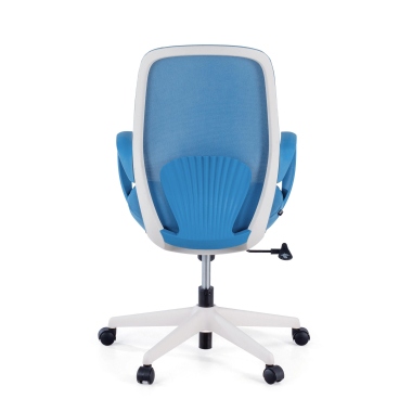 drehstuhl blau whisper netzstoff feste armlehnen 8
