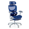 Ergonomischer Bürostuhl Sakura white, kippbare Rückenlehne