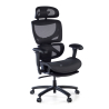 Ergonomischer Bürostuhl Sakura black, kippbare Rückenlehne