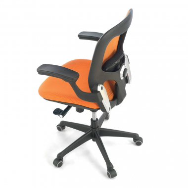 outlet burostuhl orange amira netzstoff bewegliche armlehnen 8
