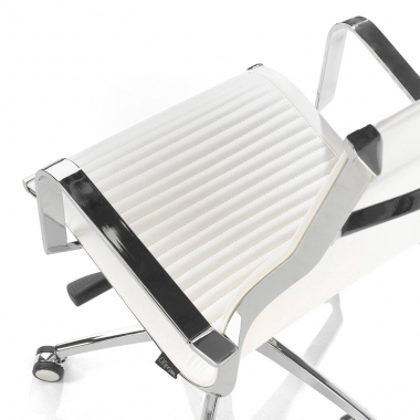 outlet burostuhl weiss brenton kunstleder feste armlehnen 5