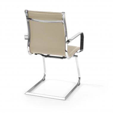 outlet burostuhl beige brenton kunstleder feste armlehnen 6