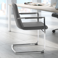 Besucherstuhl Dallas, bequem und robust, Freischwinger 210873 - (Outlet)
