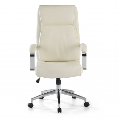 outlet burostuhl weiss counter kunstleder feste armlehnen 3