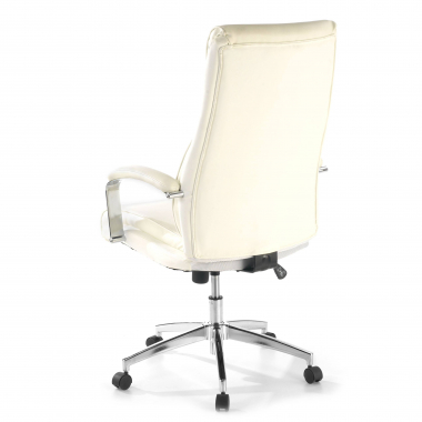 outlet burostuhl weiss counter kunstleder feste armlehnen 7