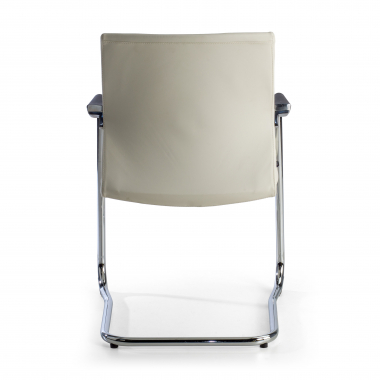 outlet burostuhl weiss adele stoff feste armlehnen 5