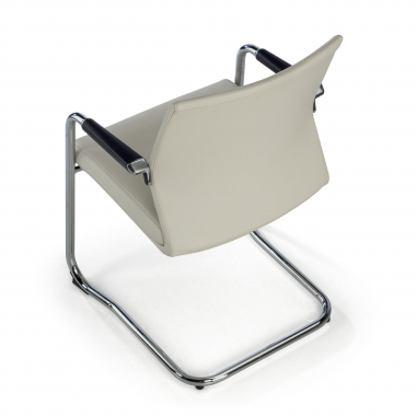 outlet burostuhl weiss adele stoff feste armlehnen 7