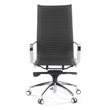 outlet burostuhl grau brenton kunstleder feste armlehnen 3