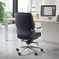 Chefsessel Rabat, niedrige Rückenlehne, Kunstleder 210898 - (Outlet)