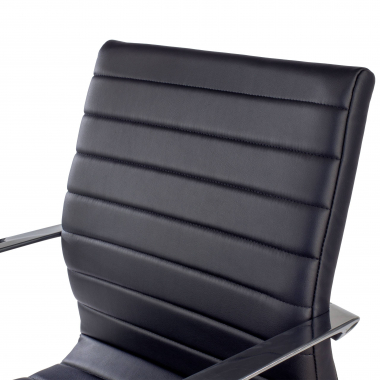 outlet burostuhl schwarz class kunstleder feste armlehnen 5