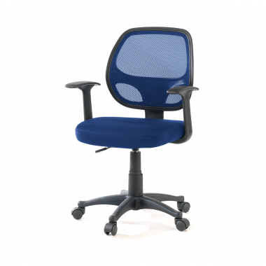 outlet burostuhl blau one netzstoff feste armlehnen 8