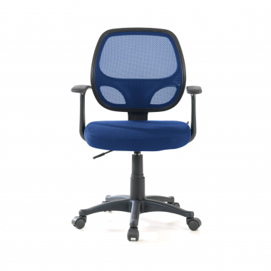 outlet burostuhl blau one netzstoff feste armlehnen 3