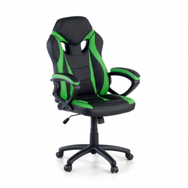 outlet burostuhl grun drift kunstleder feste armlehnen 1