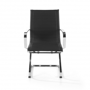 outlet burostuhl schwarz brenton kunstleder feste armlehnen 3